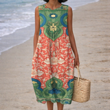 Vera | Bohemian Midi Dress