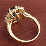Lyra | Sapphire Elegance Ring