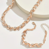 Lynelle | Rhinestone Mermaid Set