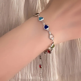 Gwen | Heart Link Bracelet