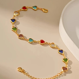 Gwen | Heart Link Bracelet