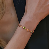 Gwen | Heart Link Bracelet