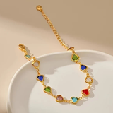 Gwen | Heart Link Bracelet