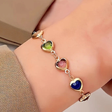 Gwen | Heart Link Bracelet