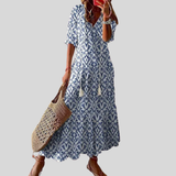 Michaela - Boho Dress with Belly Coverage