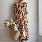 Scarlett - Bohemian Floral Dress