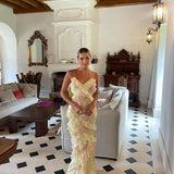 Julia - Long Dress with Ruffles