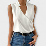 Barbara | Sophisticated V-neck Top