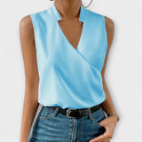 Barbara | Sophisticated V-neck Top