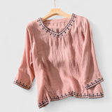 Monroe | Elegant V-Neck Blouse
