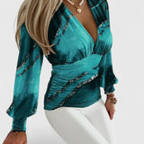 Georgina | Elegant V-Neck Top
