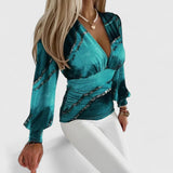 Georgina | Elegant V-Neck Top