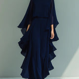 Aurelia | Elegant Flowing Evening Jumpsuit