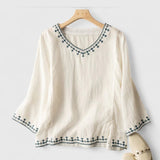 Monroe | Elegant V-Neck Blouse