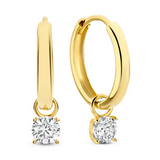 Elaro | Gold Drop Hoops