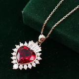 Imara | Ruby Heart Pendant