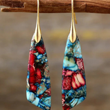 Amalia | Mosaic Gemstone Earrings