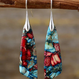 Amalia | Mosaic Gemstone Earrings