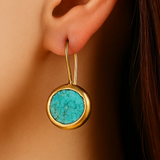 Elsa | Vintage Turquoise Earrings