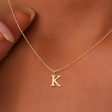 Enya | Gold Initial Necklace