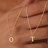 Enya | Gold Initial Necklace