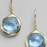 Daphney | Blue Crystal Earrings