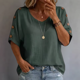 Bellie | Casual Loose Button Up Shirt