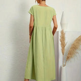 Hazel - Midi Dress with Pockets