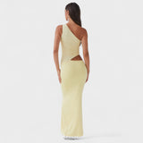 Natalia - Asymmetrical Maxi Dress