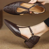 Jamie | Kepa Leather Mary Janes