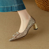Jamie | Gloria Glitter Pumps