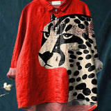 Nala | Bold Cheetah Print Shirt