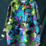 Lina | Vibrant Floral Embroidered Shirt