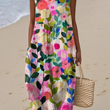 Ama | Floral Midi Dress