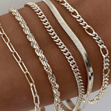 Fiora | Chain Bracelet Set