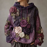 Melanie | Women's Boho Knit Hoodie