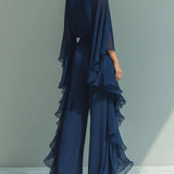 Aurelia | Elegant Flowing Evening Jumpsuit