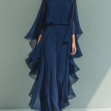 Aurelia | Elegant Flowing Evening Jumpsuit