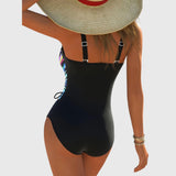 Addison | High Elasticity Swimsuit with Crossed Front Detail