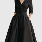 Yan | Elegant Midi Dress