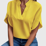 Elora | Soft and Elegant V-Neck Shirt