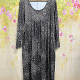 ELOWEN | MIDI DRESS WITH LONG SLEEVES CASUAL