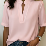 Loise | Elegant Blouse with Refined Collar