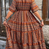 Joraine - Flowing Ethno Dress