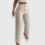 Pants - High-Waisted Pants, Comfortable & Elegant