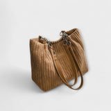 Eleanor | Soft Cord Shoulder Bag