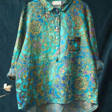 Amelia | Mandala Print Shirt