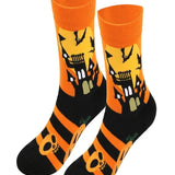 Charlotte | Halloween-Inspired Plus Size Cotton Socks
