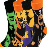 Charlotte | Halloween-Inspired Plus Size Cotton Socks