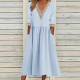 LIVIA | MIDILENGTH LACE DRESS